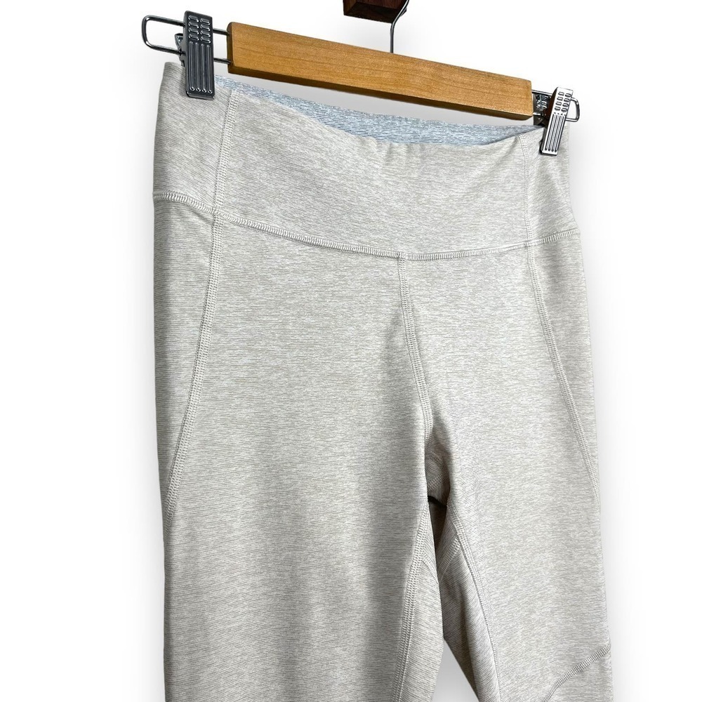 Outdoor Voices Leggings Womens Medium Gray Taupe Two Tone Heathered - Picture 5 of 12